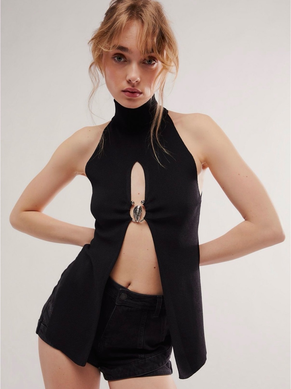 Free People Nocturne Shell Top - Size Small